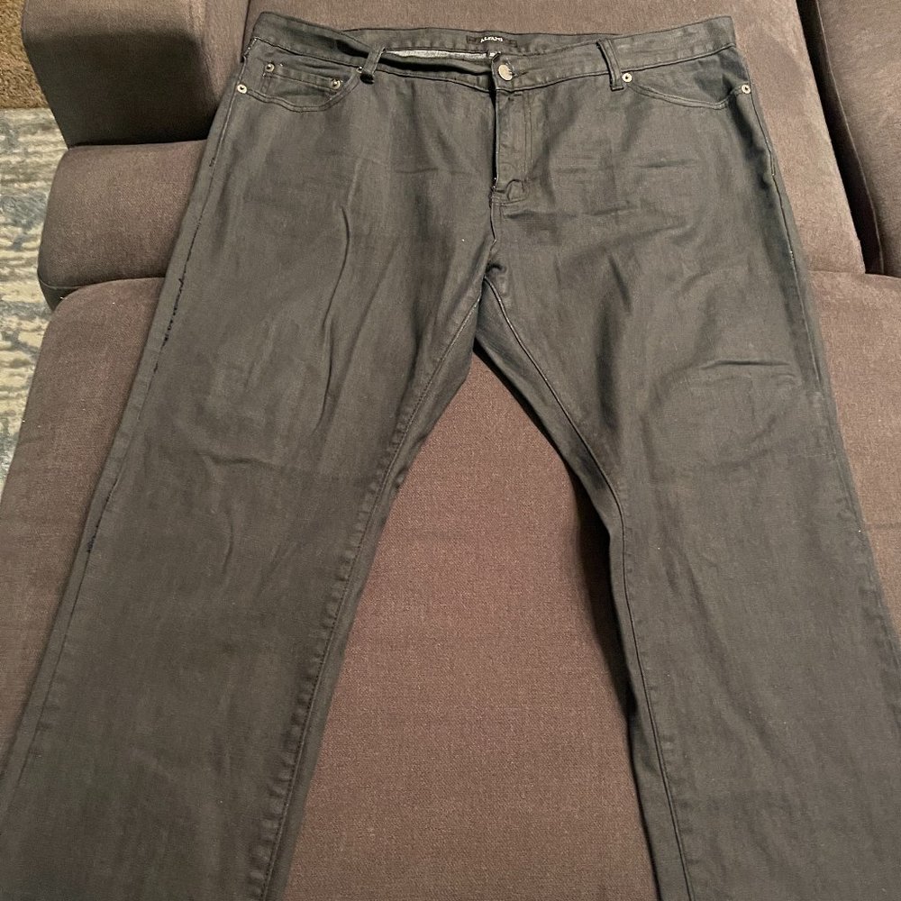 Men's Straight-Fit Stretch Jeans, Created for Macy's